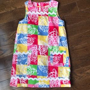 Lilly Pulitzer shift dress, excellent cond!  Sz 8